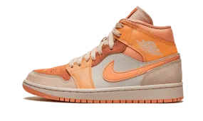 Air Jordan 1 Mid Apricot Orange