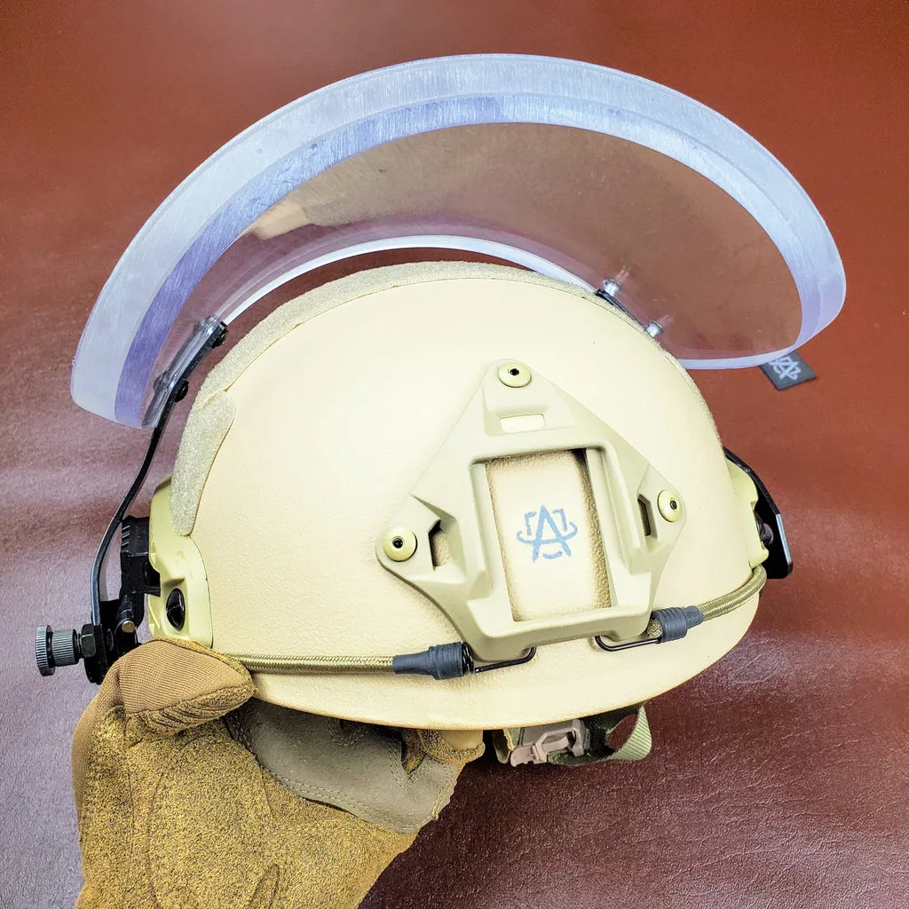 Atomic Defense Ballistic Helmet with Bulletproof Visor | NIJ Level IIIA 