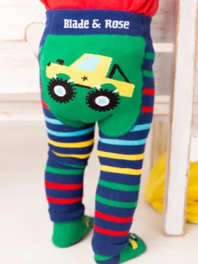 Blade and Rose Monster Truck Leggings 爬山車彈力嬰兒屁屁褲