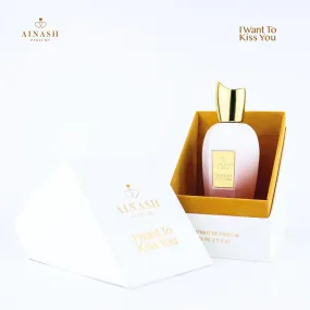 I Want To Kiss You Extrait De Parfum 2.5 oz 75 ml By Ainash Parfums