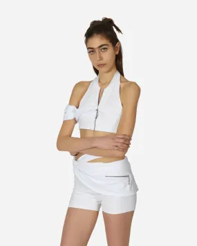 JACQUEMUS Halter Top White