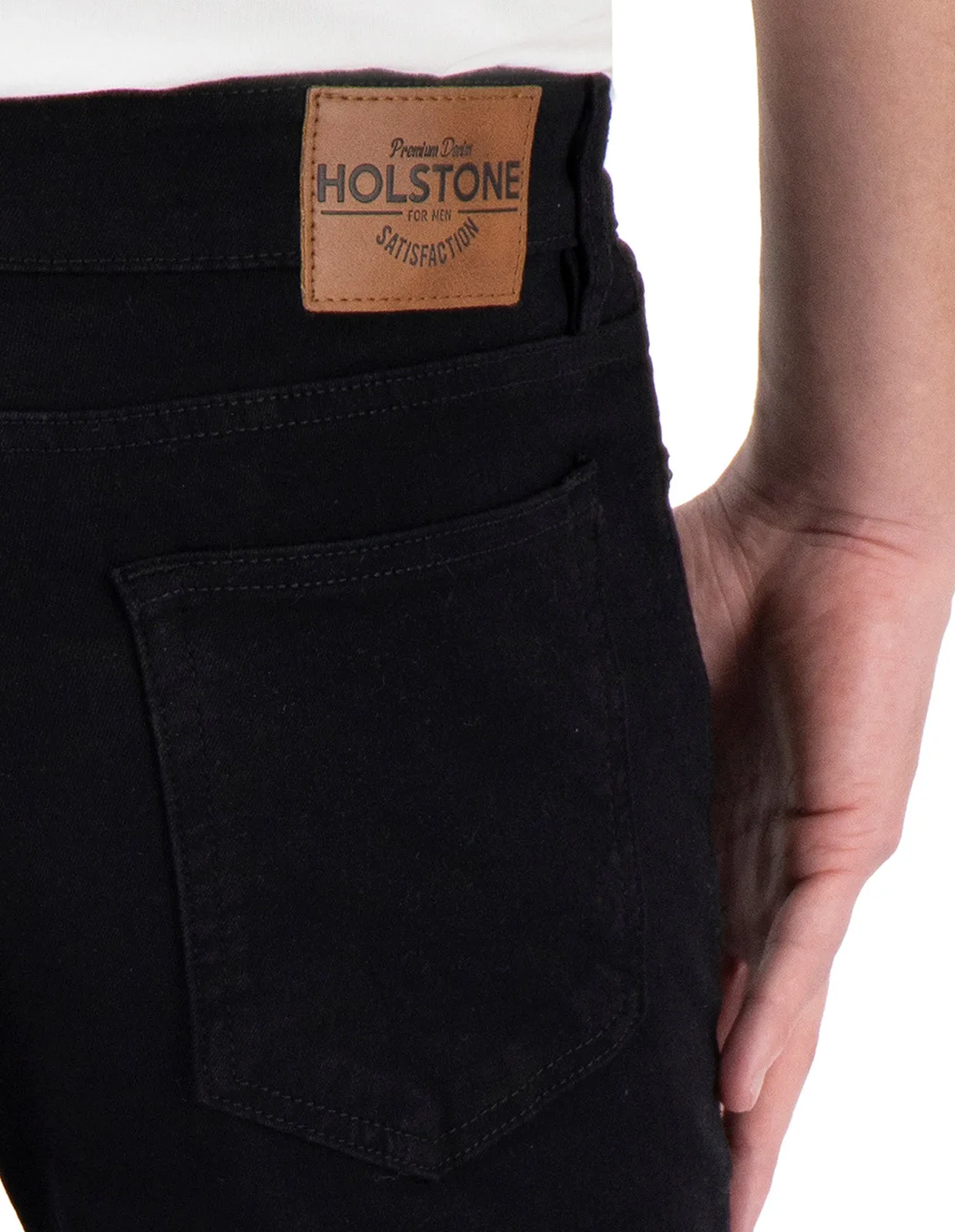 Jeans de Mezclilla Slim Fit - Black Mineral