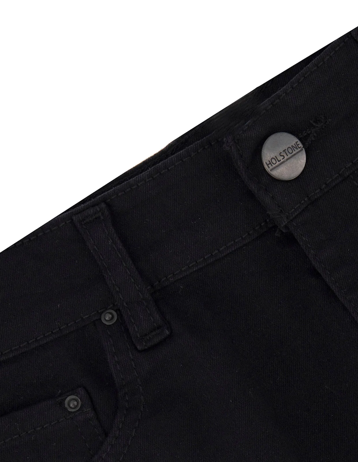 Jeans de Mezclilla Slim Fit - Black Mineral