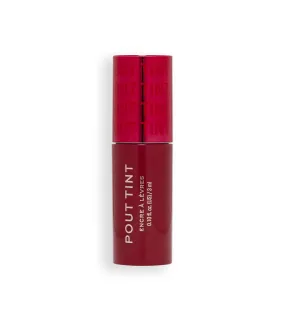 Revolution - Labial líquido Pout Tint - Sizzlin Red