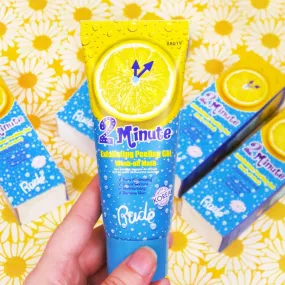 RUDE 2 Minute Exfoliating Peeling Limpiador Exfoliante en Gel