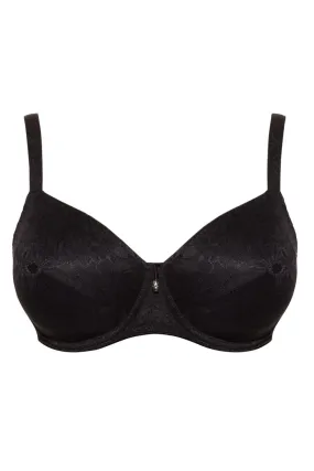 Ulla Dessous Alice Underwire Full Cup Bra (cups K to L), Black (3826)