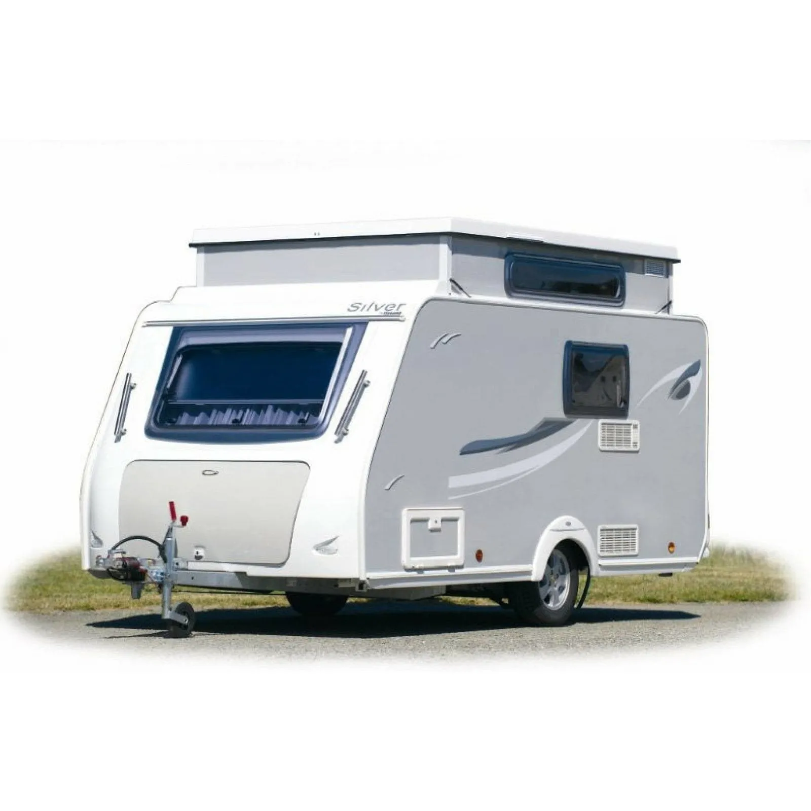 Walker Touring-Plus Full Caravan Awning Traditional (Trigano Silver)   Free Straps